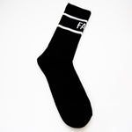 FAUX | THUG SOCK BLACK (full length)